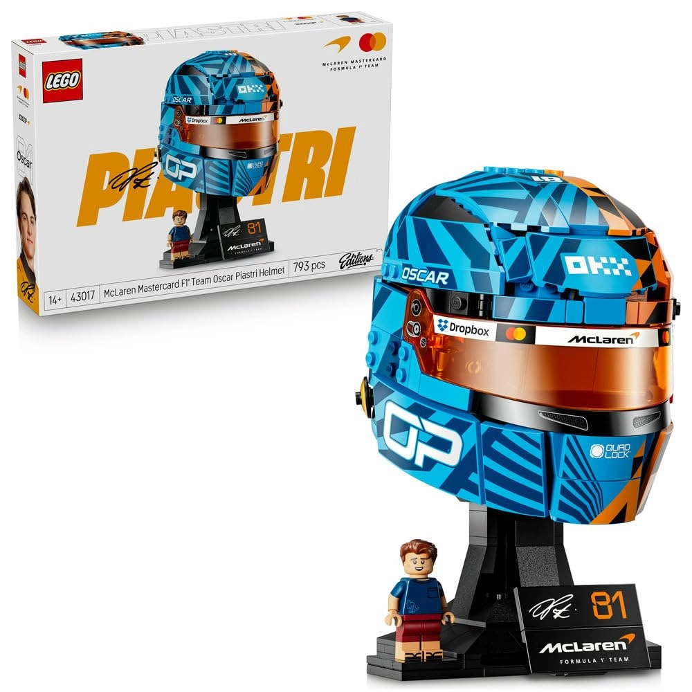 LEGO McLaren Mastercard F1 Team Oscar Piastri Helmet