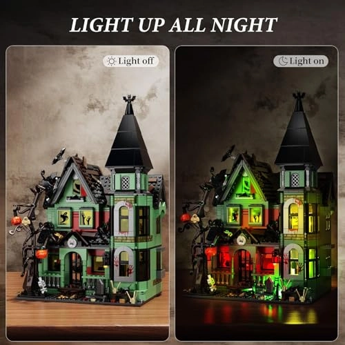 Haunted House Building Set - 1196pcs