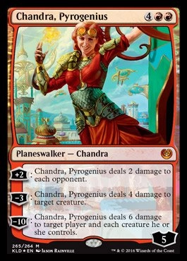 Kaladesh Planeswalker Deck: Chandra, Pyrogenius - 60-card + Kaladesh Booster Pack - 2