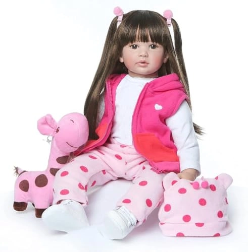 Reborn Baby Doll - 24 Inch Vinyl Silicone Girl Ages 3+