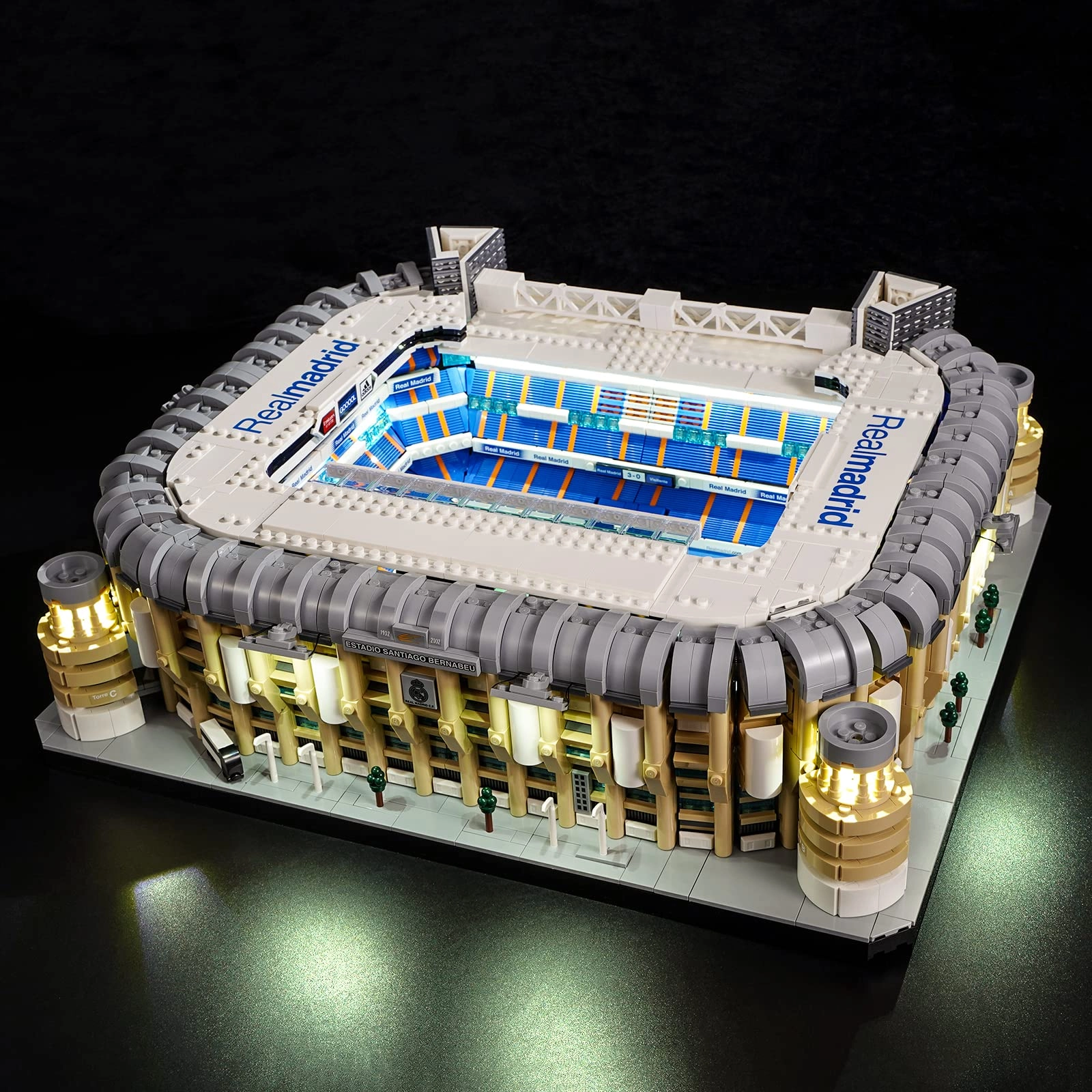 LED Lighting Kit for LEGO Real-Madrid Santiago Bernéu Stadium 10299