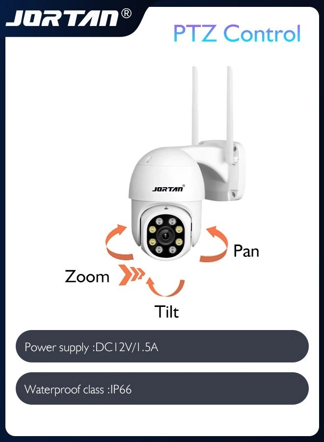 Indoor Outdoor Wi-Fi PTZ Camera 1080p
