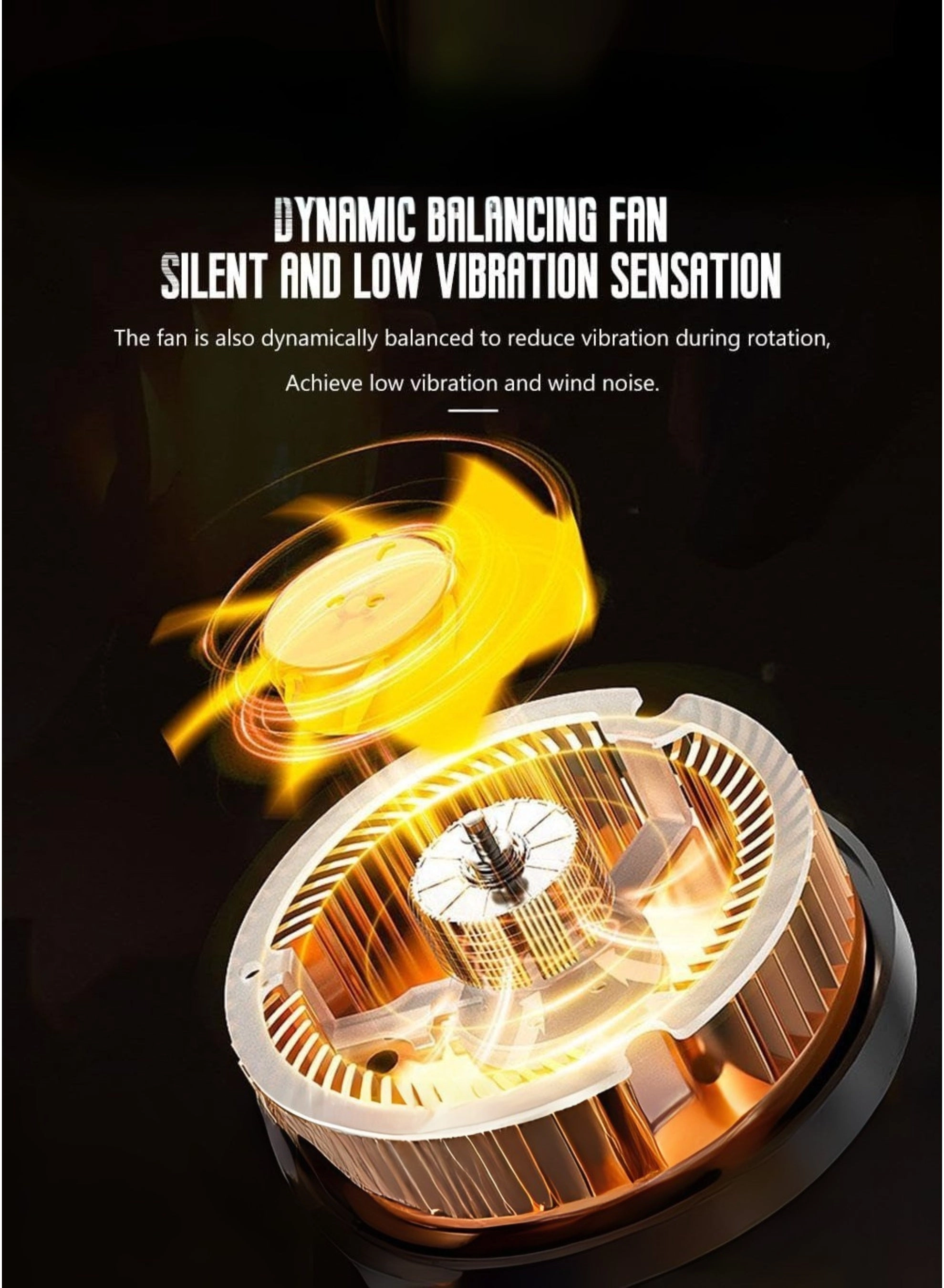 CX07 - Magnetic Cooler Fan Portable