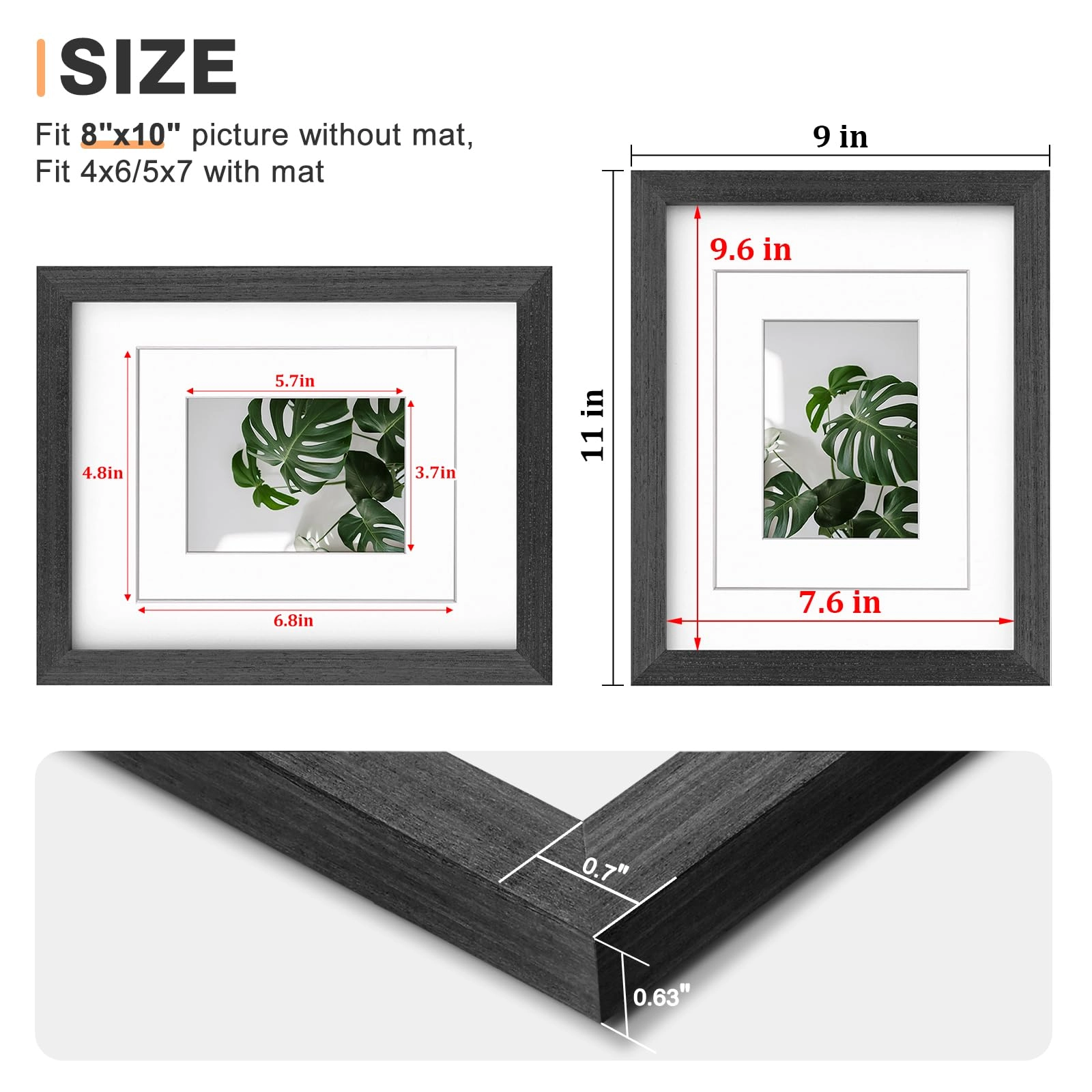8x10 Picture Frames - 8x10 4