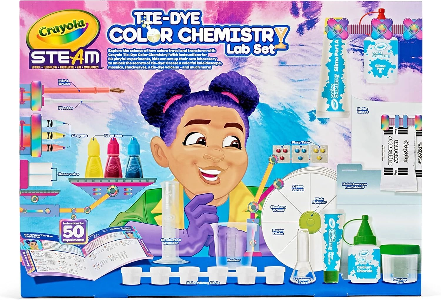 Tie Dye Color Chemistry Set