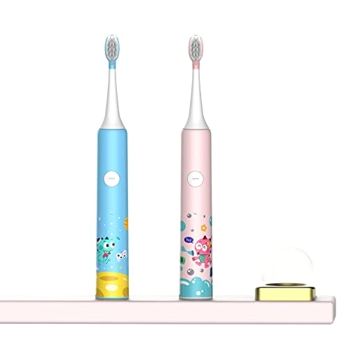 Sonic Smart Toothbrush - IPX7 Waterproof Wireless Induction Charging 3 Brush Heads
