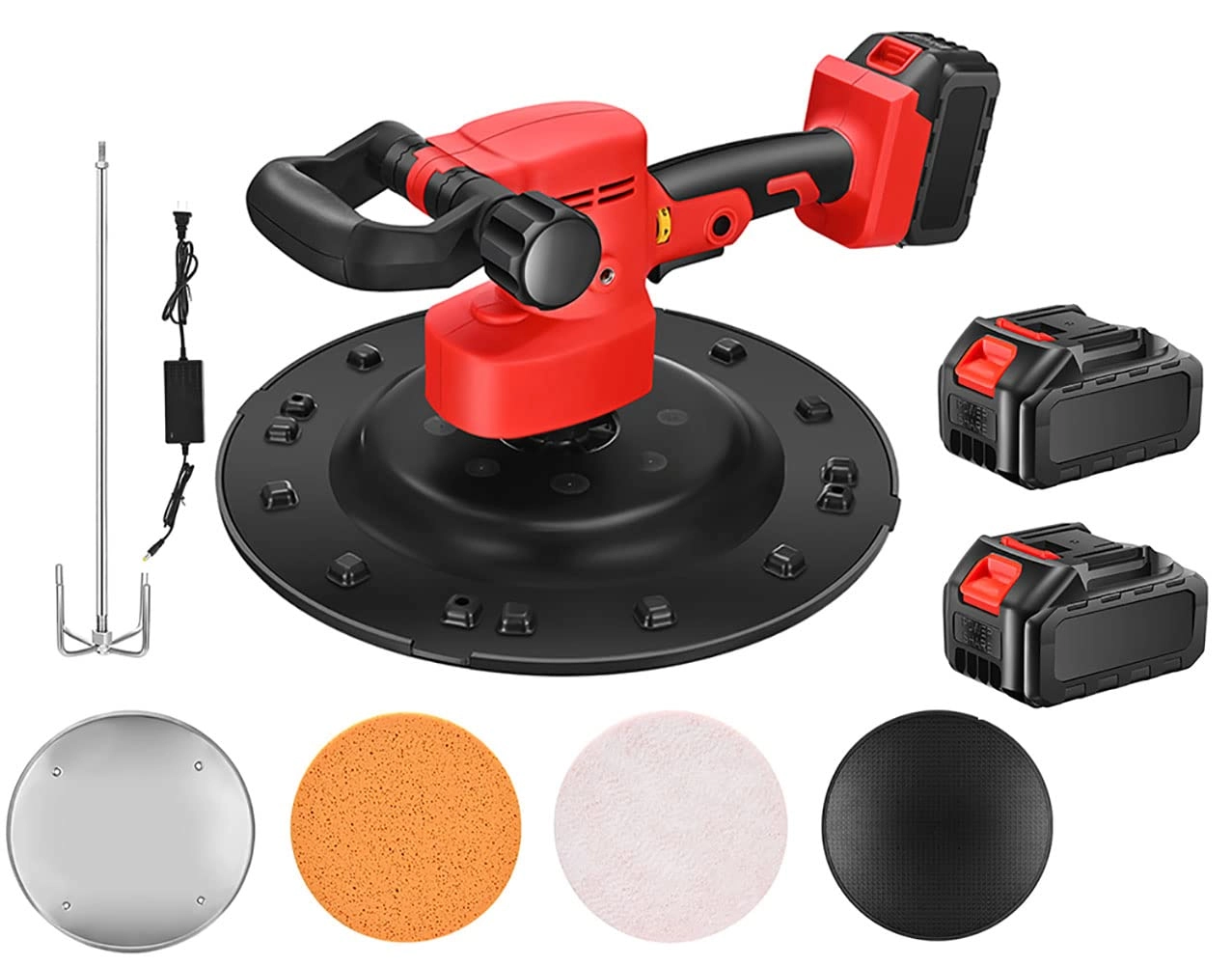 LTFJKNV Drywall Sander - Cordless 80-280RPM 2battery