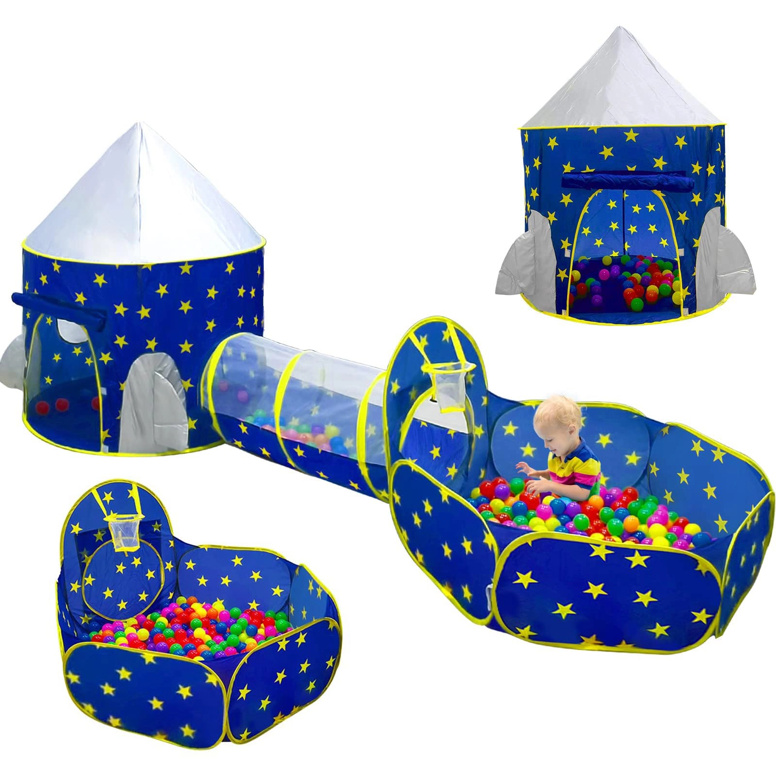3pc Kids Play Tent