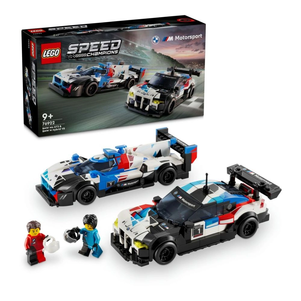 LEGO Speed Champions BMW M4 GT3 + Speed Champions BMW M Hybrid V8