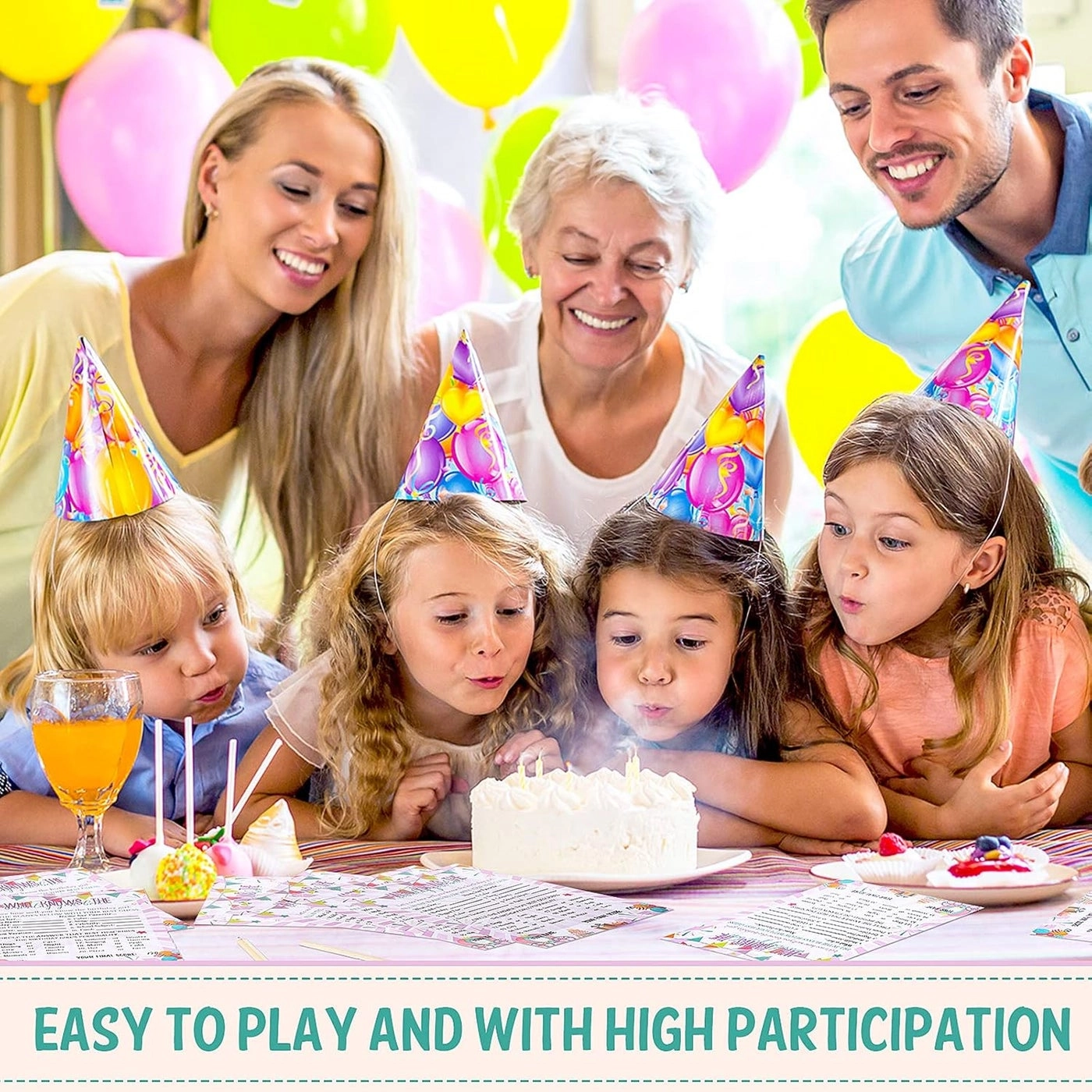 Who Knows The Birthday Girl Best - 50 pieces 20 pieces