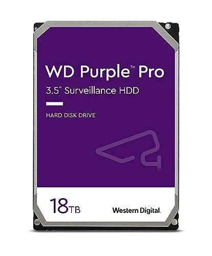 Western Digital Purple Pro 3.5" 512MB SATA 6Gb/s (WD181PURP) - 18TB
