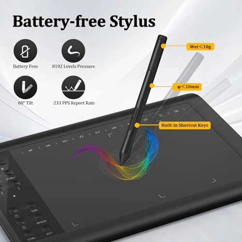 Graphics Drawing Tablet - 8192 Levels