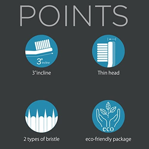 Ionic Toothbrush Replacement Brush Head - 4 Count 3 Row Ultra Fine