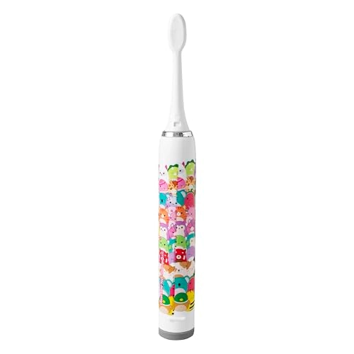 Squishmallows Sonic Toothbrush - Ultra Soft Bristles Battery Powered