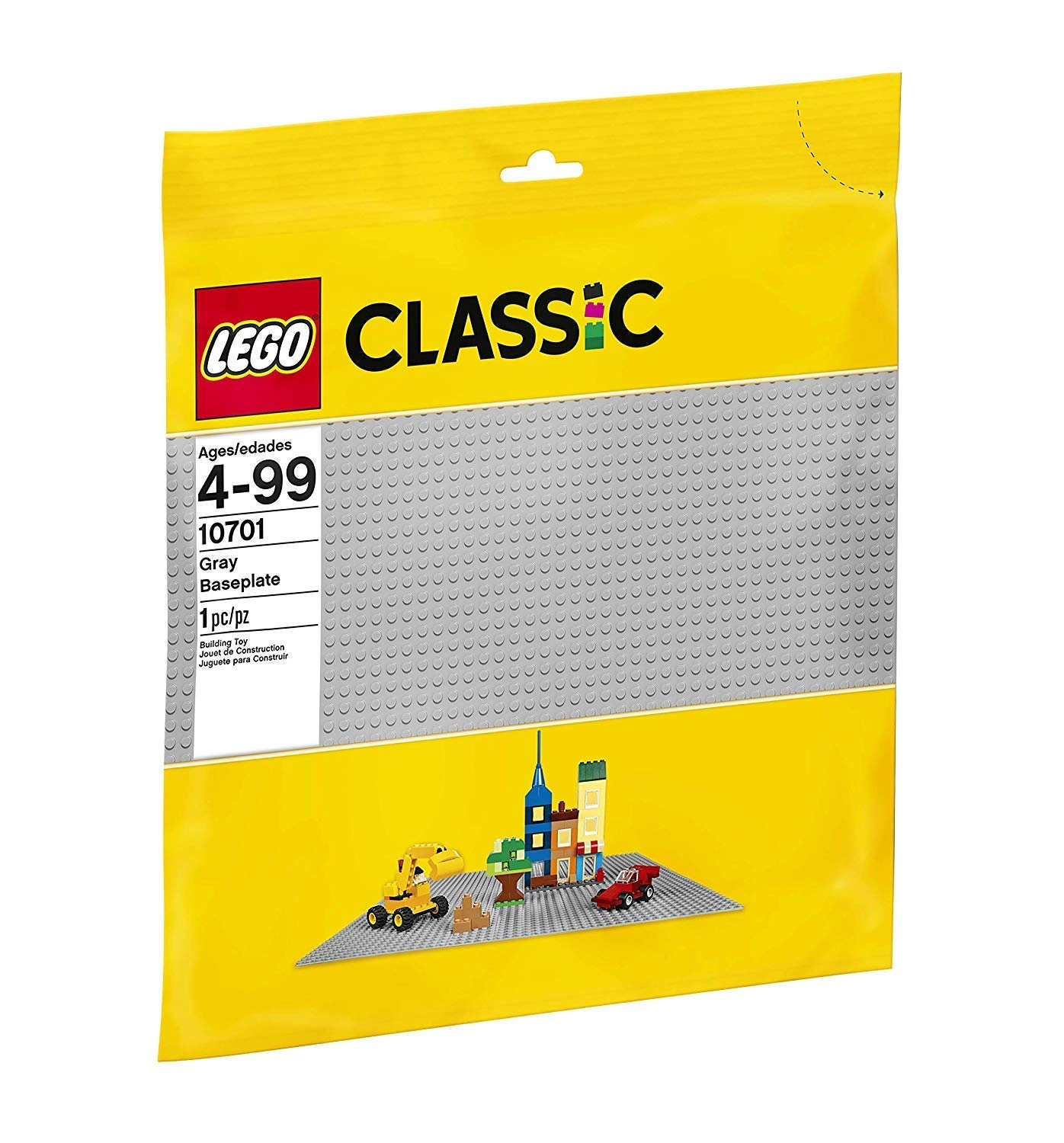 LEGO Classic Grey Baseplate (10701) - 48 x 48 studs