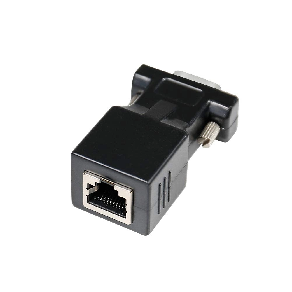 DB9 to RJ45 Serial Adapter - RS232 Female to RJ-45 Female