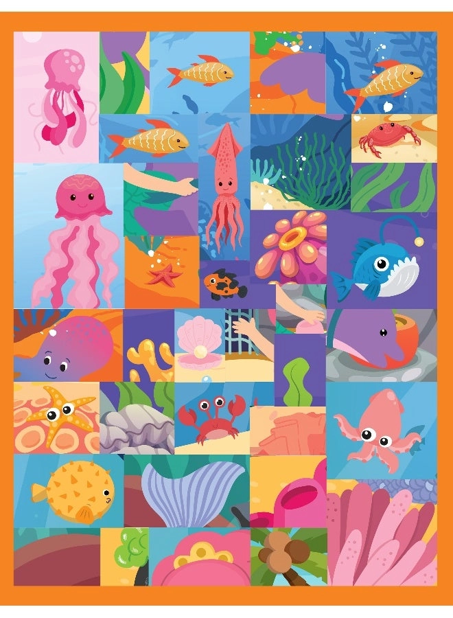 Pixel Sticker Activity - Curious Mermaid