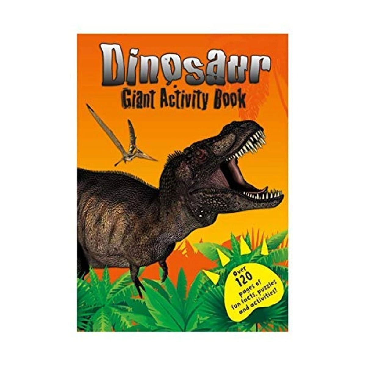 Alligator Dinosaur Giant Activity Book - 3 +