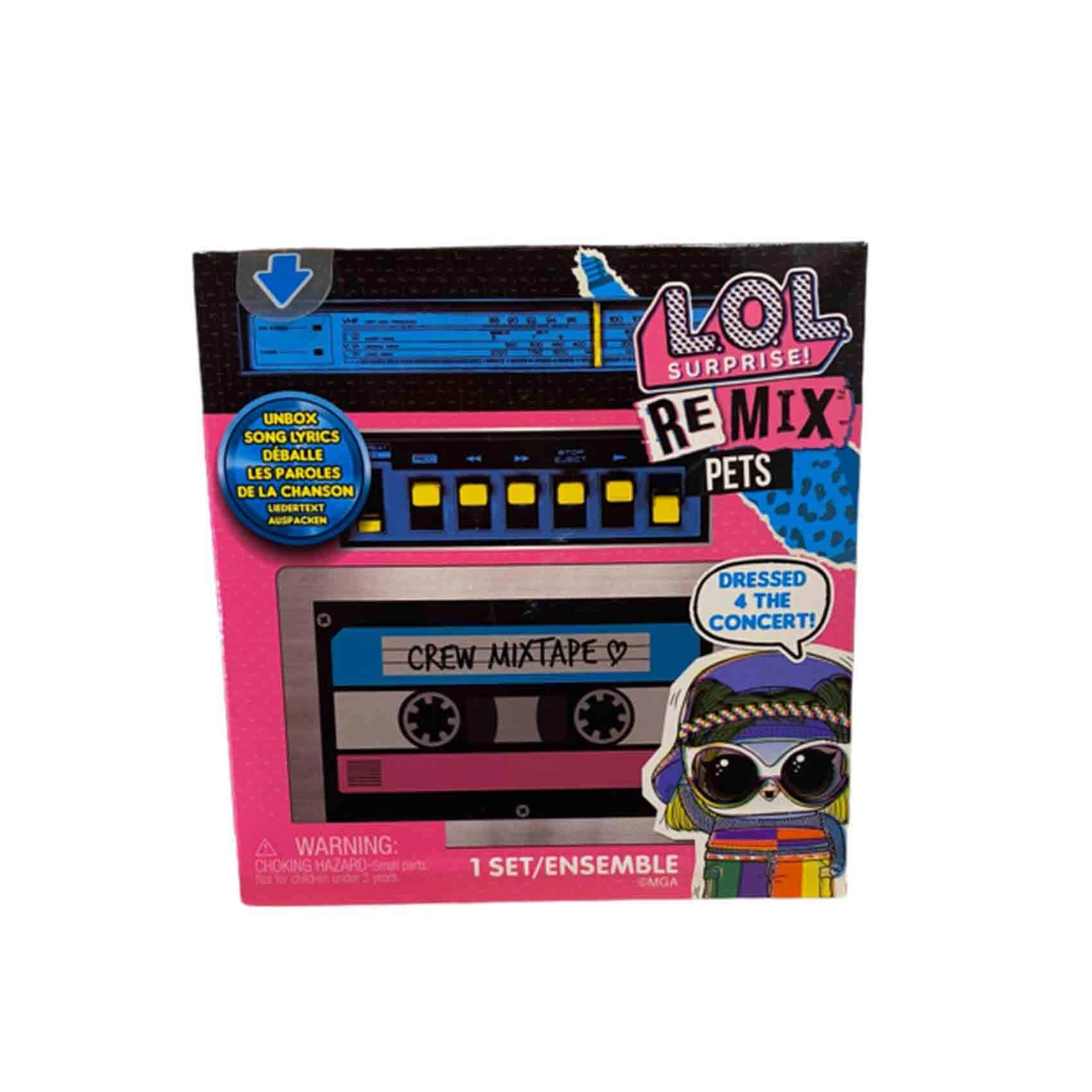 MGA Entertainment Remix Pets - 9 Surprises Real Hair Surprise Song Lyrics