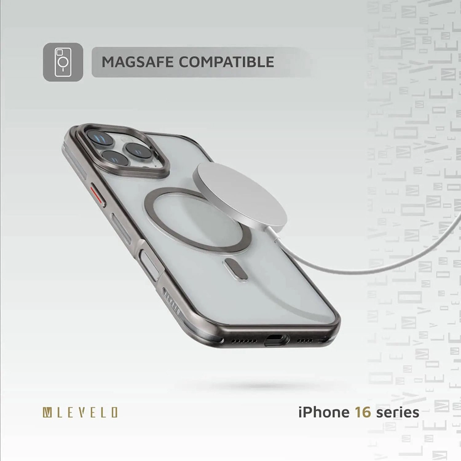 Elio PC Case with MagSafe for iPhone 16 Pro