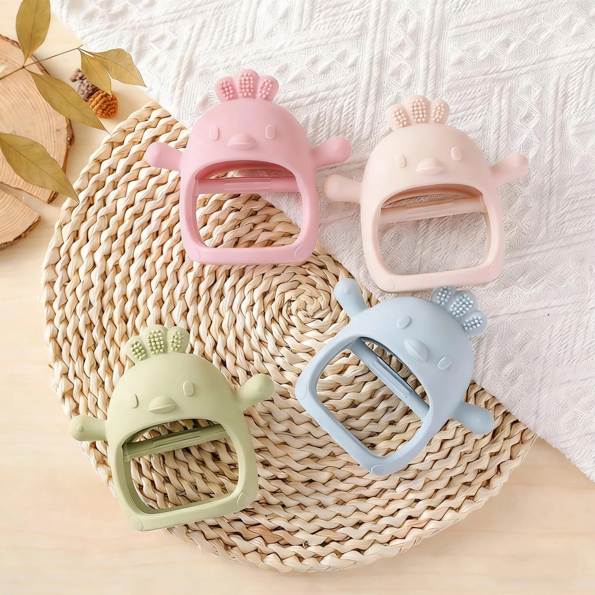 Teething Mittens - Silicone