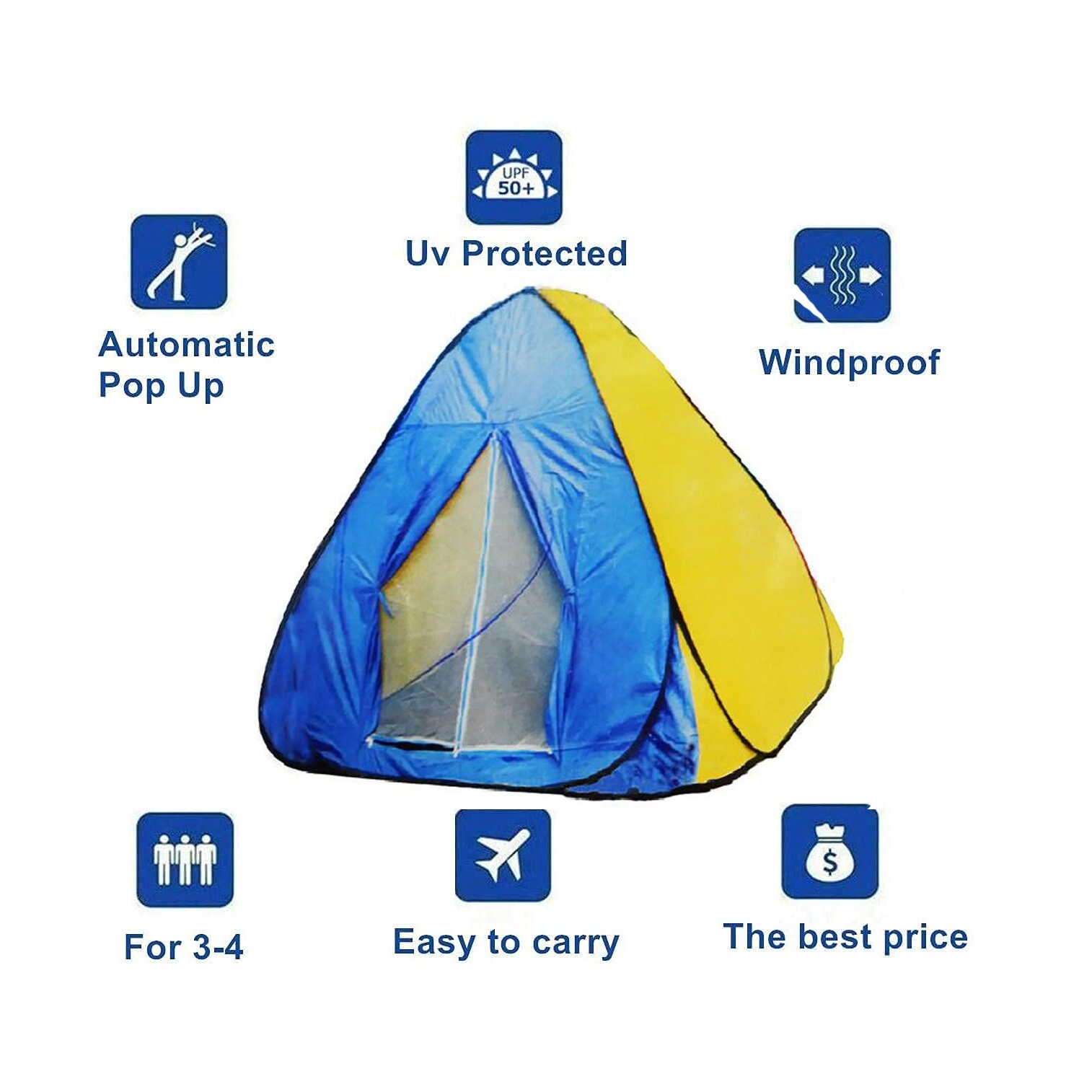 Folding Tent - 8 Persons