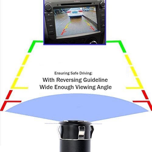 2nd Generation Car HD Rear View Reversing Backup Camera - Night Vision wired