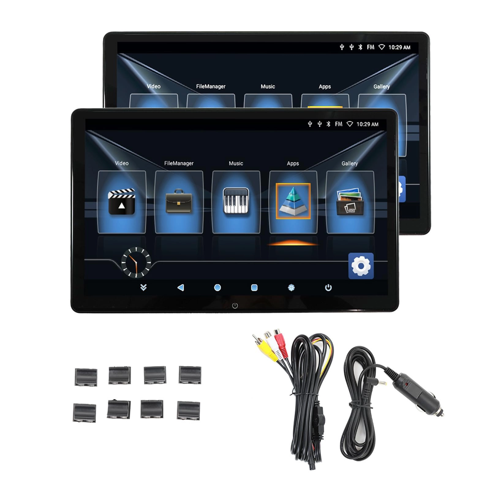 PPLDABNK Car Headrest Display - 14-inch