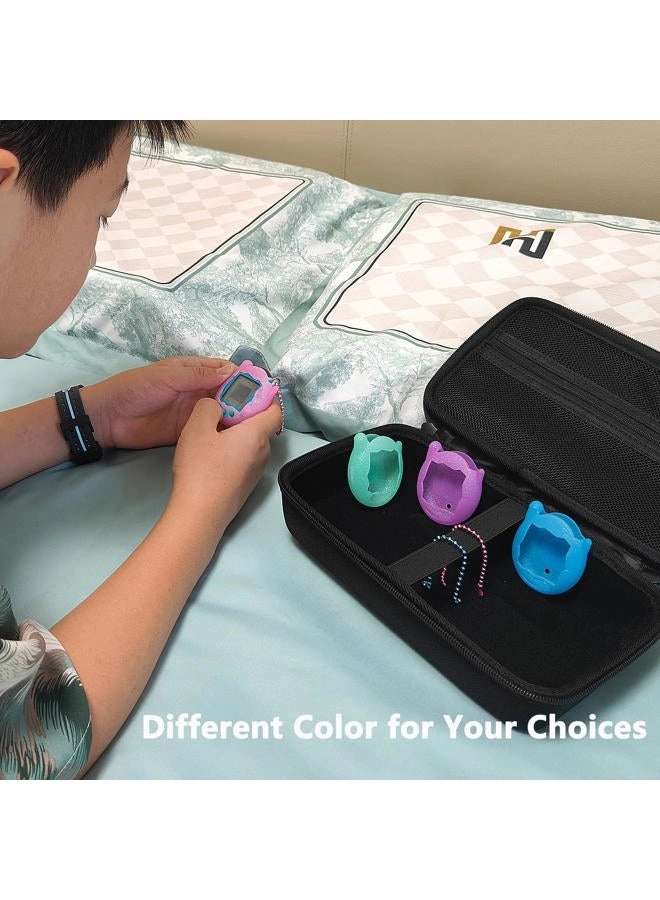 Silicone Cover Case for Tamagotchi Connection - Screen Protector Blue