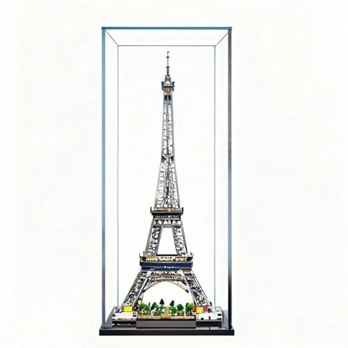 Acrylic Display Box for LEGO 10307 Eiffel Tower Kit - 3mm Fully Transparent