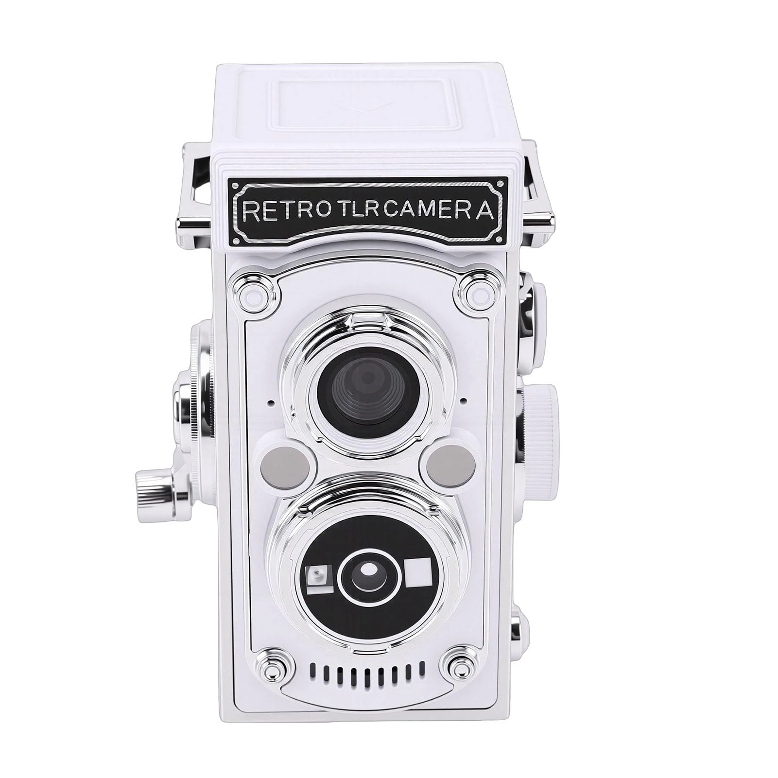 Eacam Retro TLR Style Camera - 24M 2.7K Red