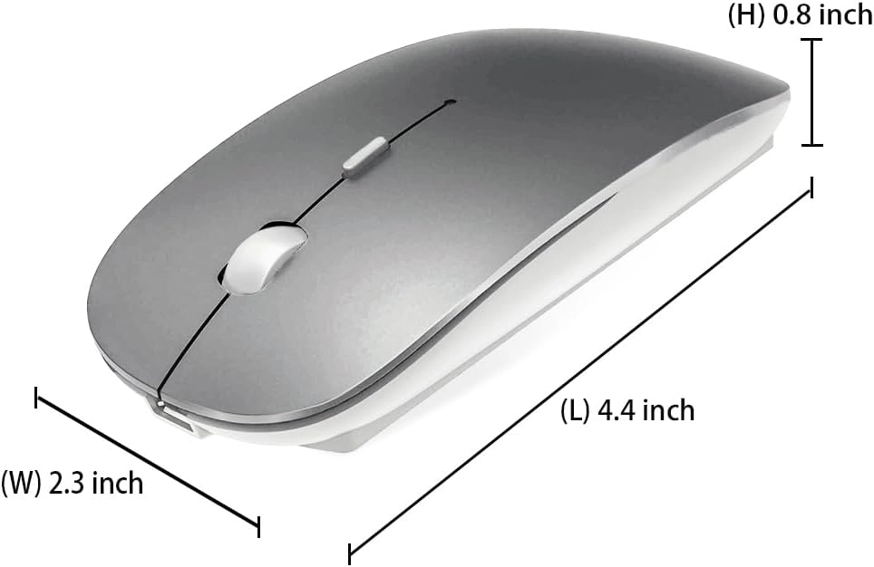 LED Rechargeable Mouse - Bluetooth