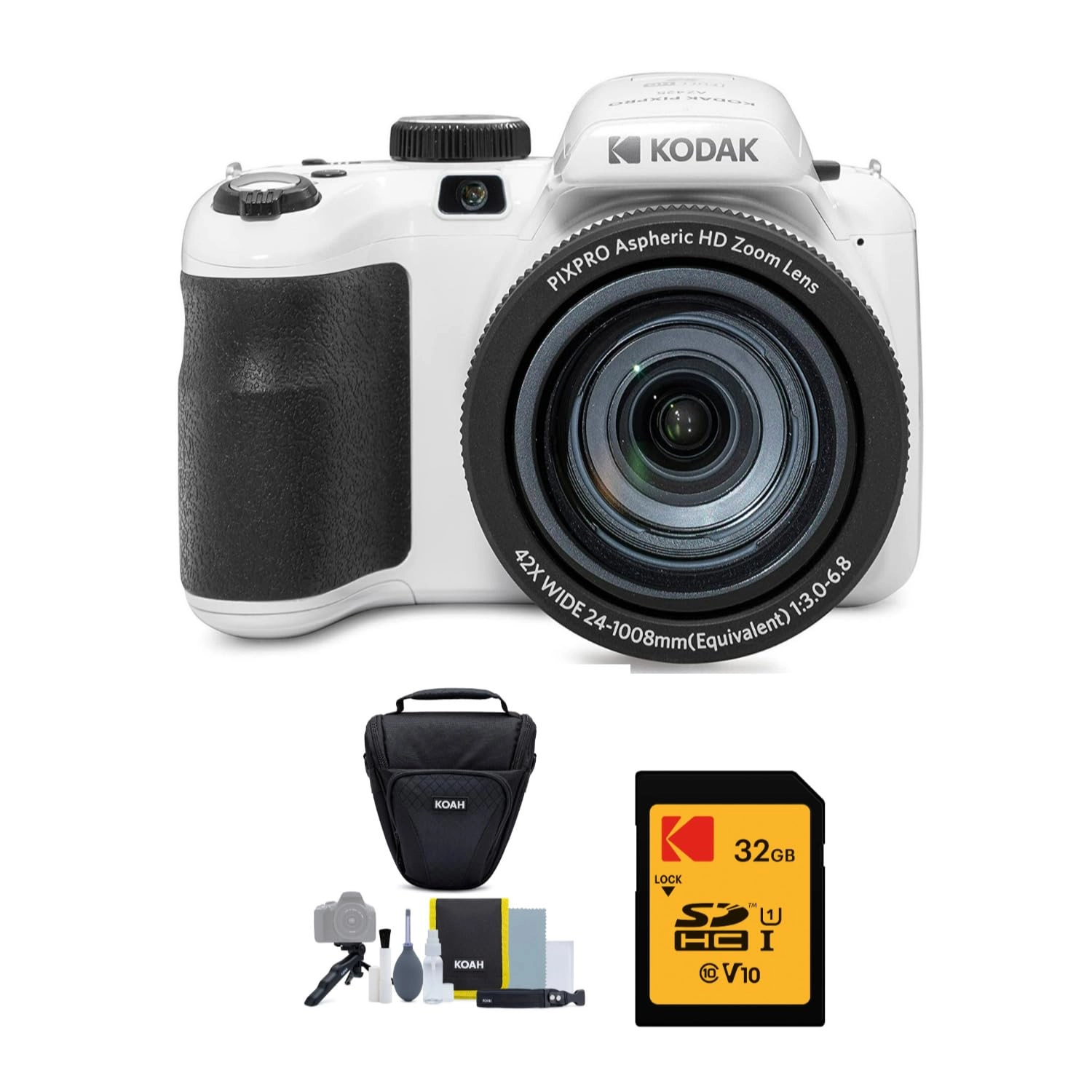 Kodak AZ421 + 32GB SDHC Memory Card + Holster Case