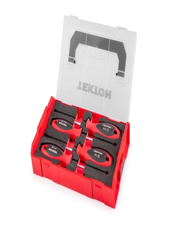 Phillips and Slotted Screwdriver Set (4 Pcs)