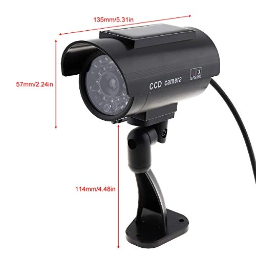 Solar Gun-type CCTV Camera - Indoor and Outdoor