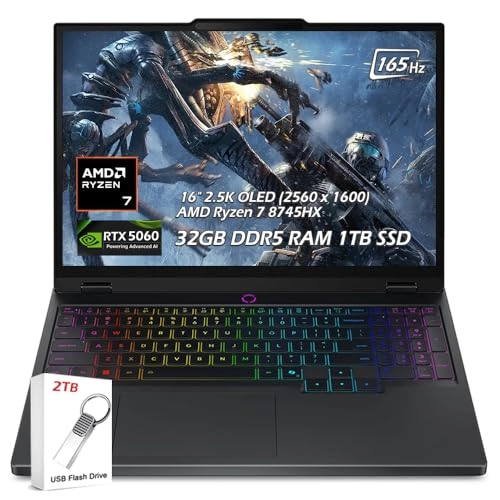 Legion Pro 5 16ADR10 - 16'' Ryzen 7-8745HX 32GB DDR5 1TB SSD