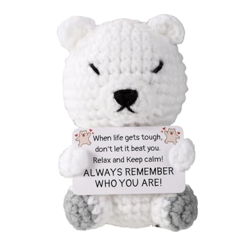 Polar Bear Positive 10 cm Crochet
