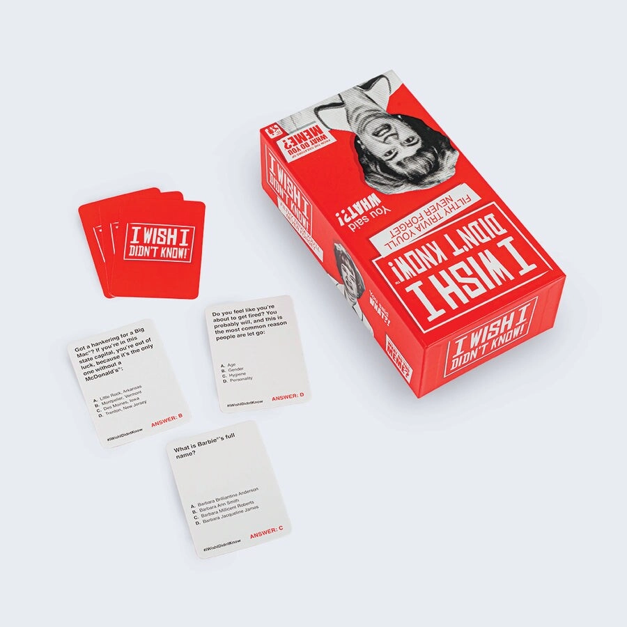 I Wish I Didn'T Know - Trivia Party Game