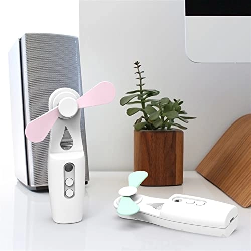 Mini Flexible Rechargeable Cooling Fan - Pink One Size