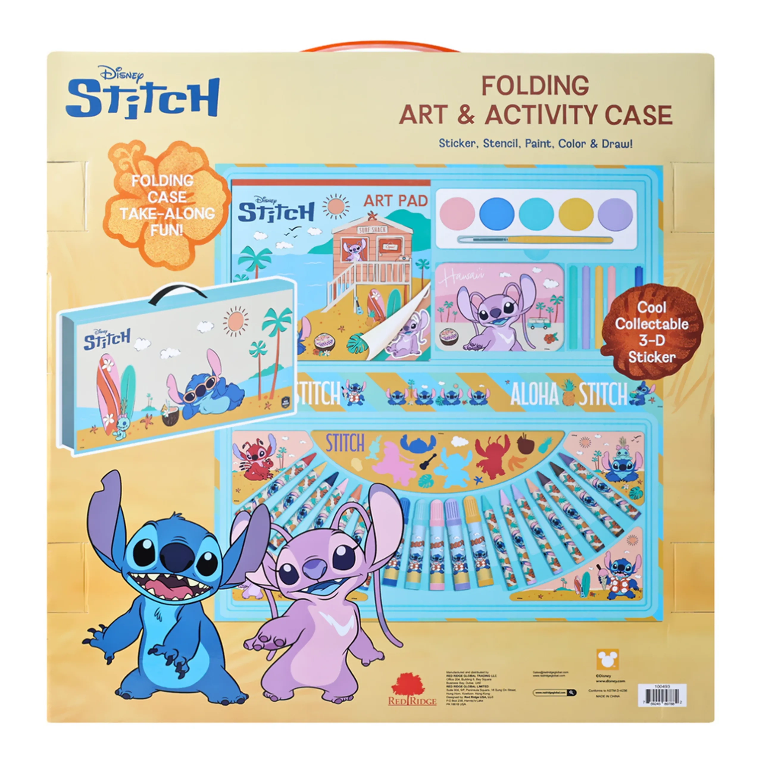 Stitch Folding Art & Activity Case - 3+ years