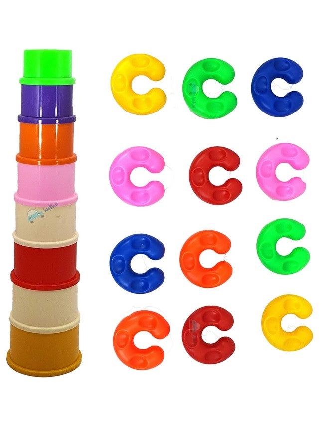 Stacking Drum Toy - 20 pcs