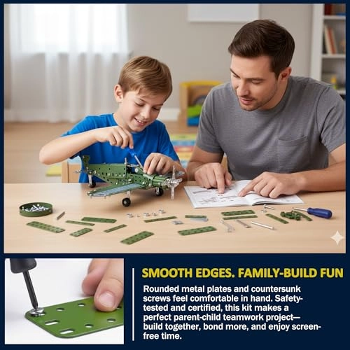 Pro Builder 28-in-1 STEM Construction Set - 3 years and up 638 pieces