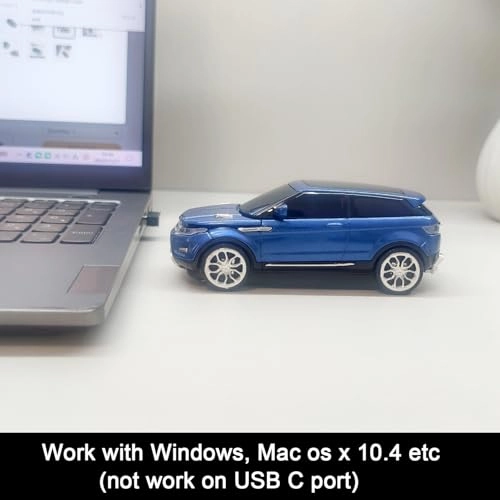 Sport Car Shaped Optical Mouse - Wireless