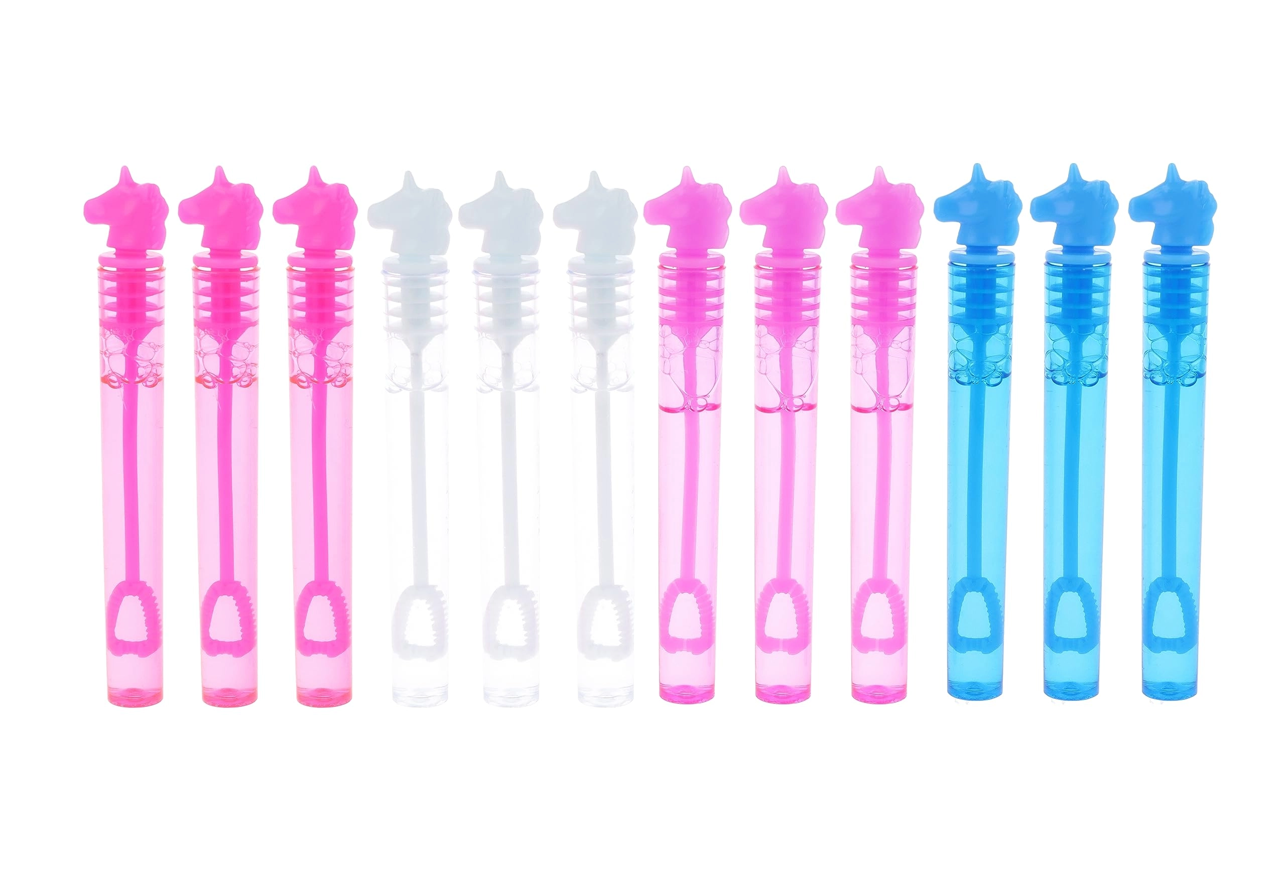 Henbrandt Unicorn Party Bubble Tubes - Set of 12