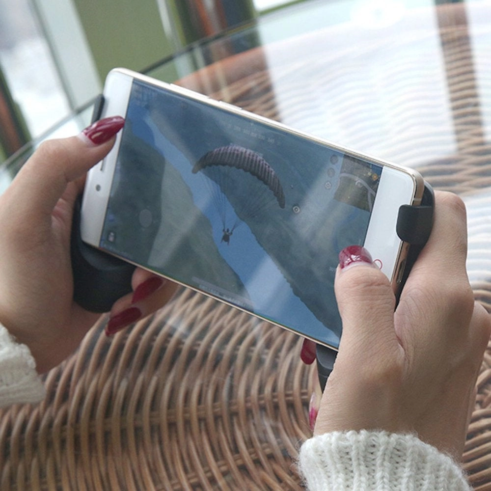 Universal Mobile Game Joystick - Spiral Mini Foldable Stand Holder