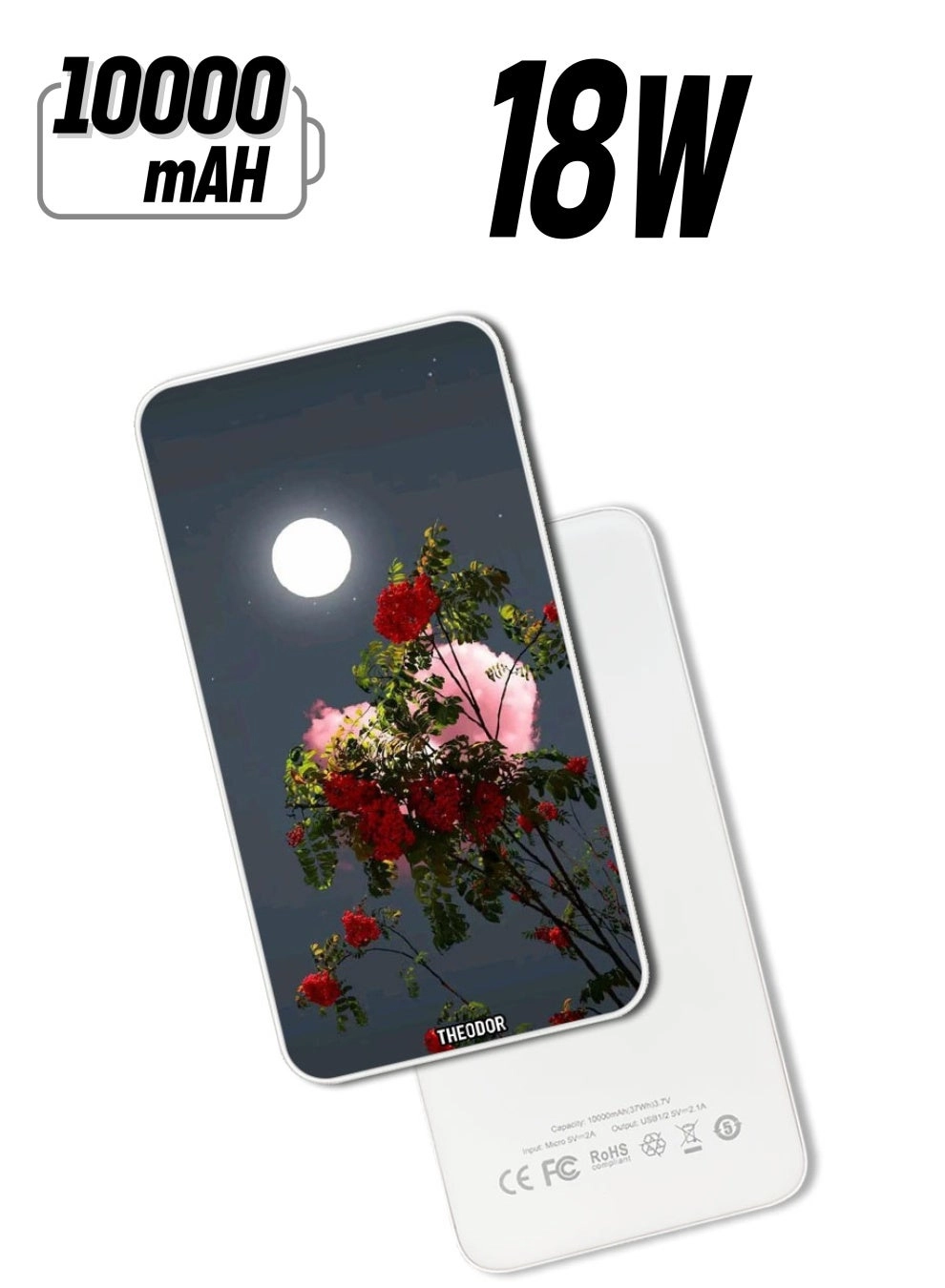 Theodor PPBA366 - 10000mAh 18W