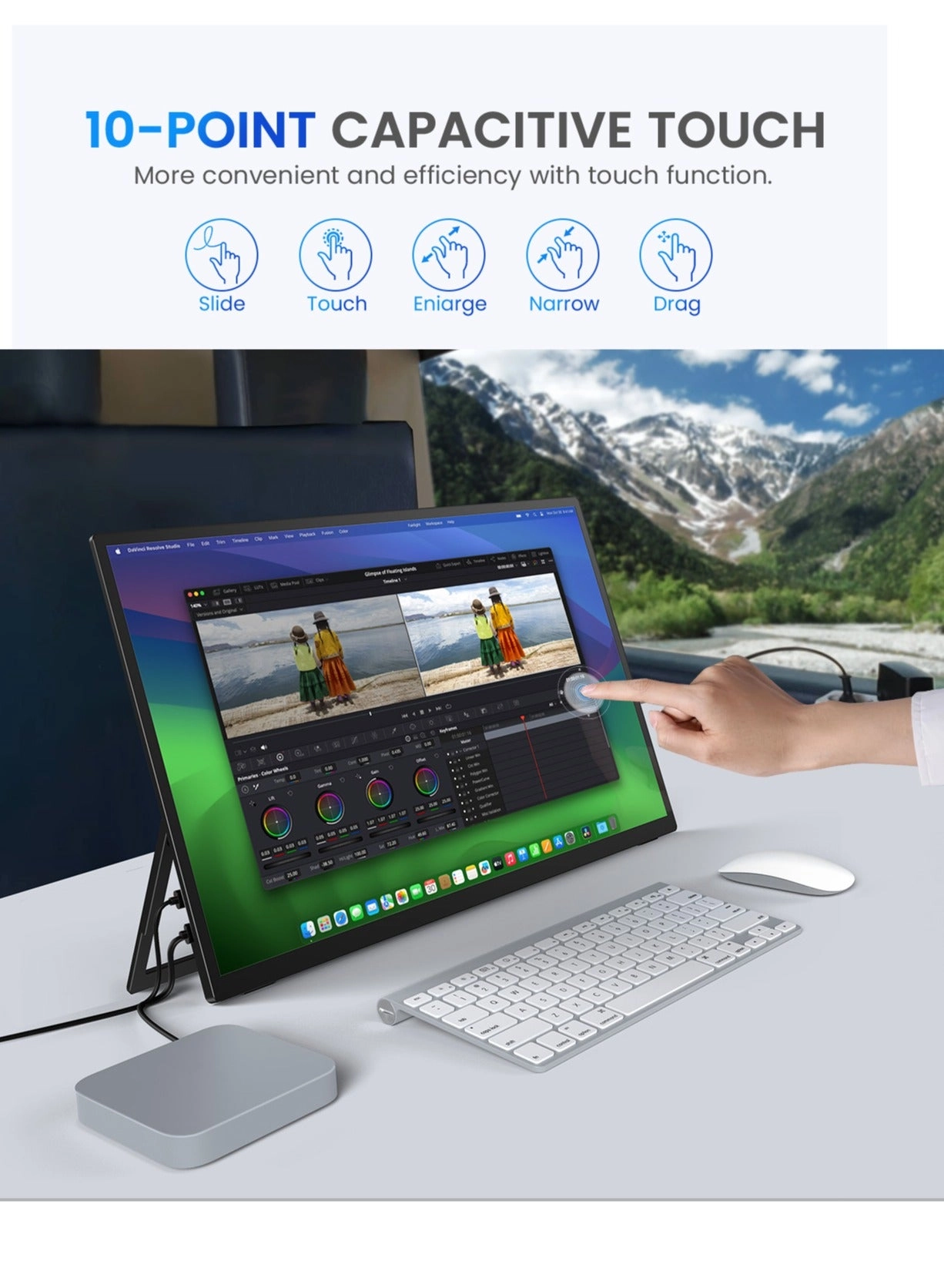 M185E06W - 1920 × 1080 FHD 18.5 inch