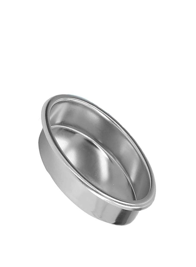 Gteana Backflush Insert Basket - 58mm Stainless Steel Blind Filter Disc