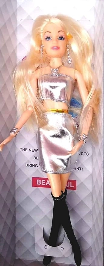 Fashion Doll - 4 Pcs Multicolor Movable Joints Ages 3+ Pack