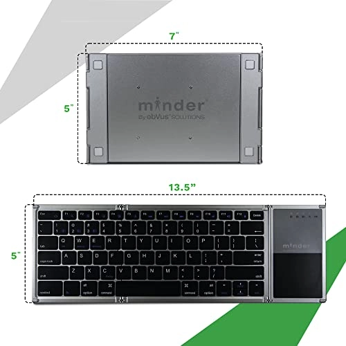 minder Foldable Keyboard - Bluetooth